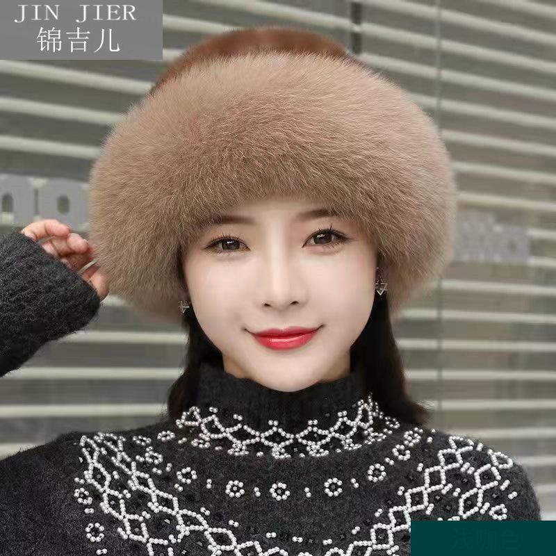 Cozy Warm Women’s Winter Hat - Rounded Crown, Faux Fur