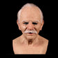 Great for Halloween, Costume Parties, and Theatrical Performances – Ultra-Realistic Silicone Elderly Masks