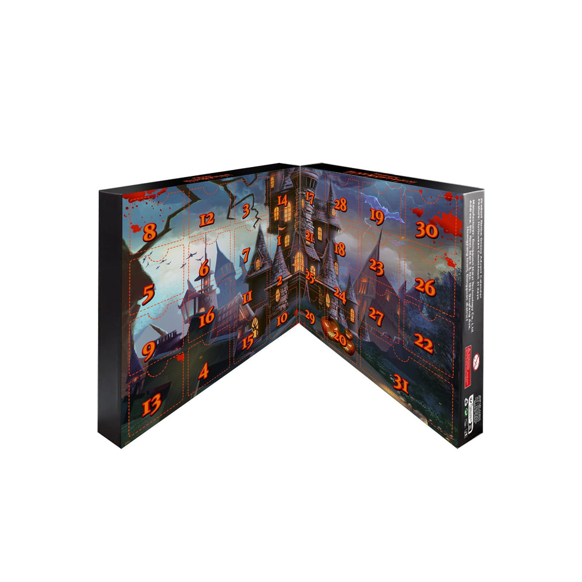 Blind Halloween Box Countdown Calendar 31 Days Kids