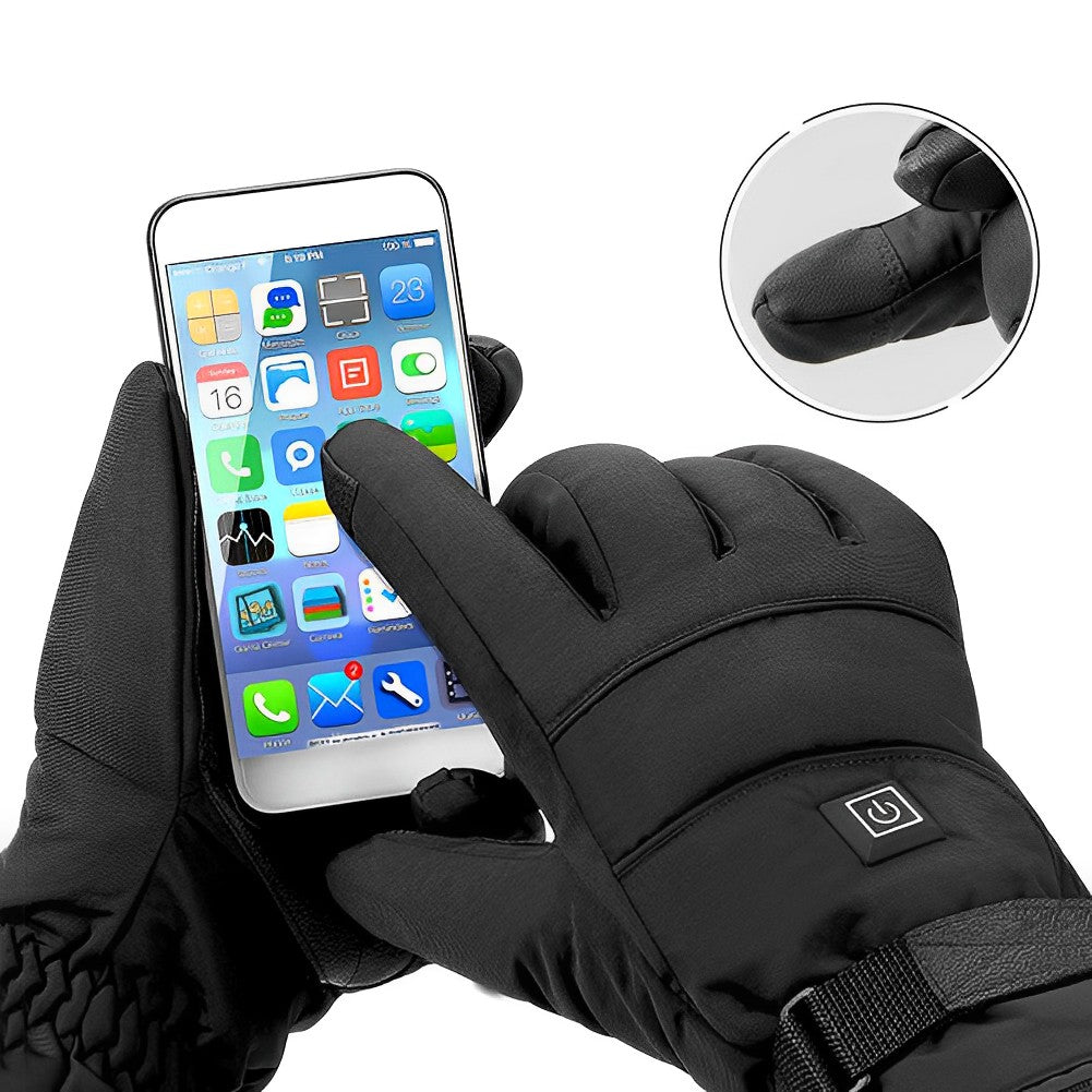 Gloves Heated Battery Heated Winter Gloves 8 Hour Warmth