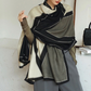 Light Women’s Rectangular Shawl - Cotton Viscose City