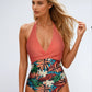 Women's One Piece Swimsuit, Comfortable Fit Bathing Suit with Quick-Drying Fabric, Versatile Style for Beach and Pool-2