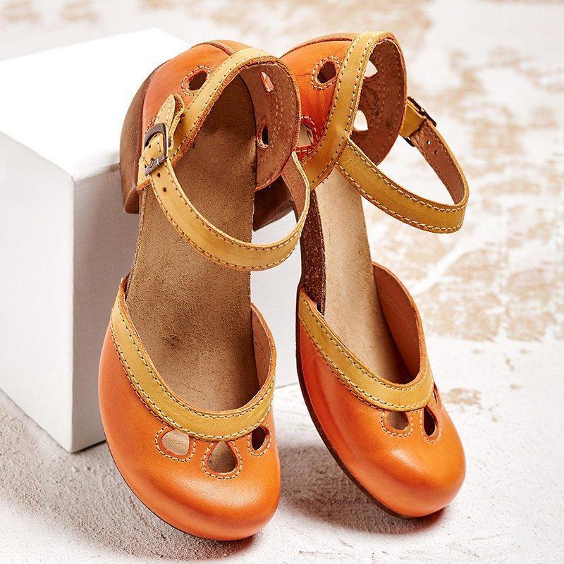 Variant image for Elegant Women's Sandals with Low Heel for Comfort, Versatile Design for Casual and Formal Occasions-10