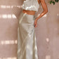Variant image for Stylish Women's Set with Sleeveless Top and Long Maxi Skirt for Casual and Formal Occasions-5