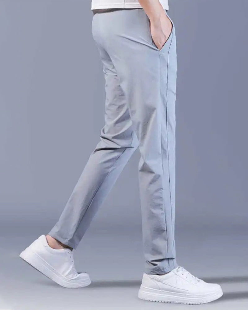 Men's Casual Leisure Pants with Quick-Drying Technology and Flexible Stretch Fabric, Perfect for Active Lifestyle-6