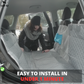 Car Seat Hammock Cover, Water-Resistant Non Slip Backseat Protector With Pockets, Free Safety Belt, Fall 2025 Travel