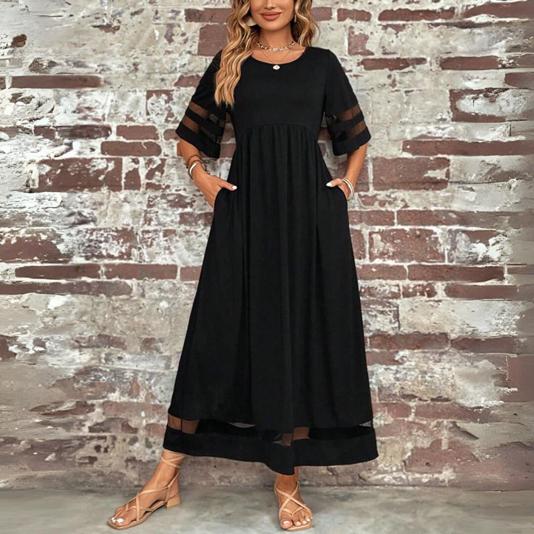 Elegant Womens Dress, Flattering Tummy Control Formal Dress for Wedding Guests, Plus Size Available, Versatile for Any Occasion-3
