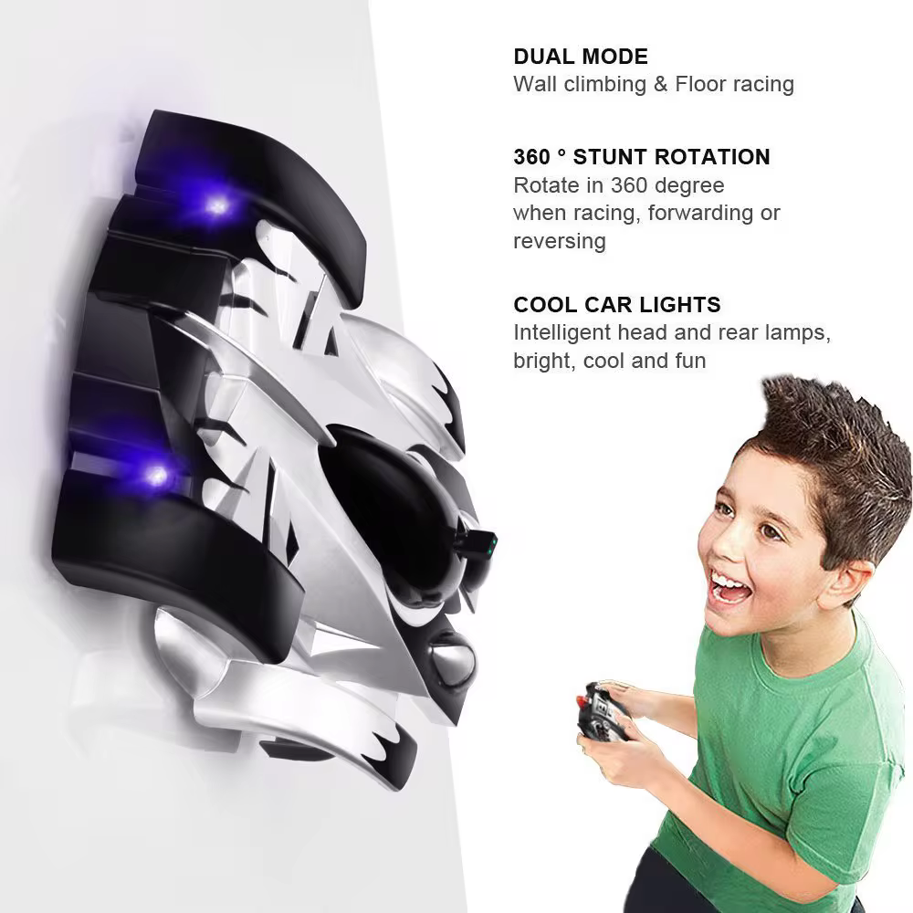 Stunt RC Car - Wall Climbing Remote Control Drift Toy for Kids and Adults