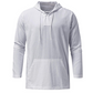 Light Casual Mens Pullover - Laceup V Neck, Linen
