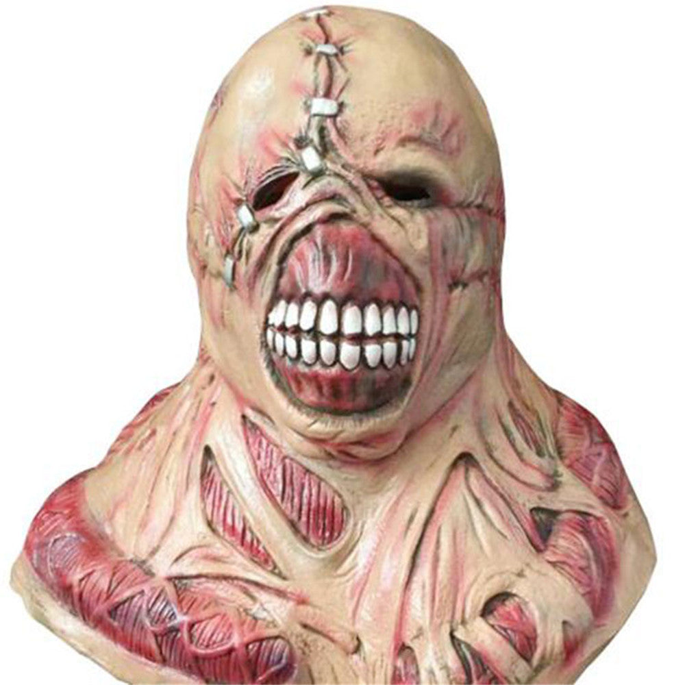 Halloween2025 Edition Mask Latex Faceless Rotten Face Cosplay Fall