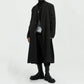 Light Relaxed Men’s Overcoat - Long Polyester Spring