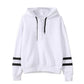 Plush Relaxed Hooded Sweater - Pullover, Modal, Casual