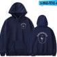 Unisex Warm Hoodie - Pullover, Cotton Blend, For Winter