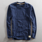 Light Men's Pullover - Crew Neck, Slub Cotton, Casual