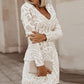 Variant image for Bodycon Wedding Guest Dress with Flattering Silhouette, High Neckline, and Rucked Sides for Women-8