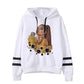 Plush Relaxed Hooded Sweater - Pullover, Modal, Casual