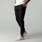 Men's Stretch Pants, Ultra-Stretch Fabric, Comfortable Fit for Work and Casual Wear, Available in Slim, Regular, and Relaxed Styles-4