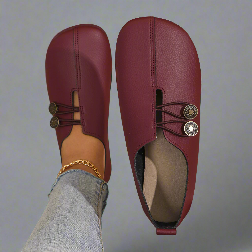 Black Penny Loafers for Women, Premium Goat Leather, Comfortable Everyday Footwear, Stylish and Versatile Design-6