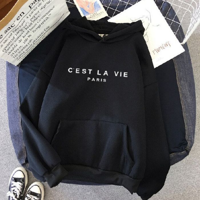 Cozy Oversized Women's Hoodie - Relaxed Plush, For Winter
