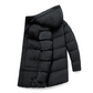 Water-Resistant Cozy Men's Parka Jacket - Long Quilted, For Cold