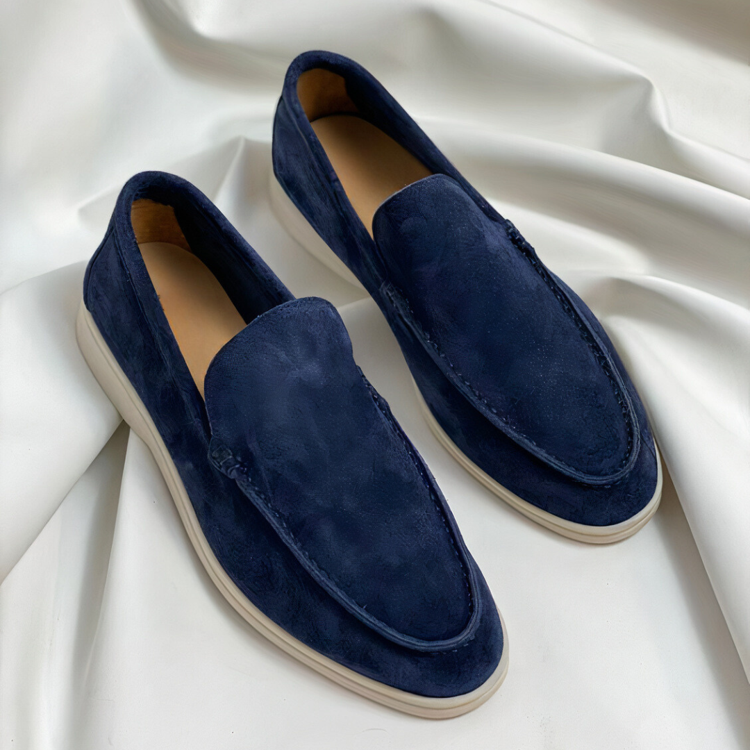 Variant image for Vintage Leather Men's Moccasins - Elegant Slip-On Shoes for Casual and Formal Wear-15