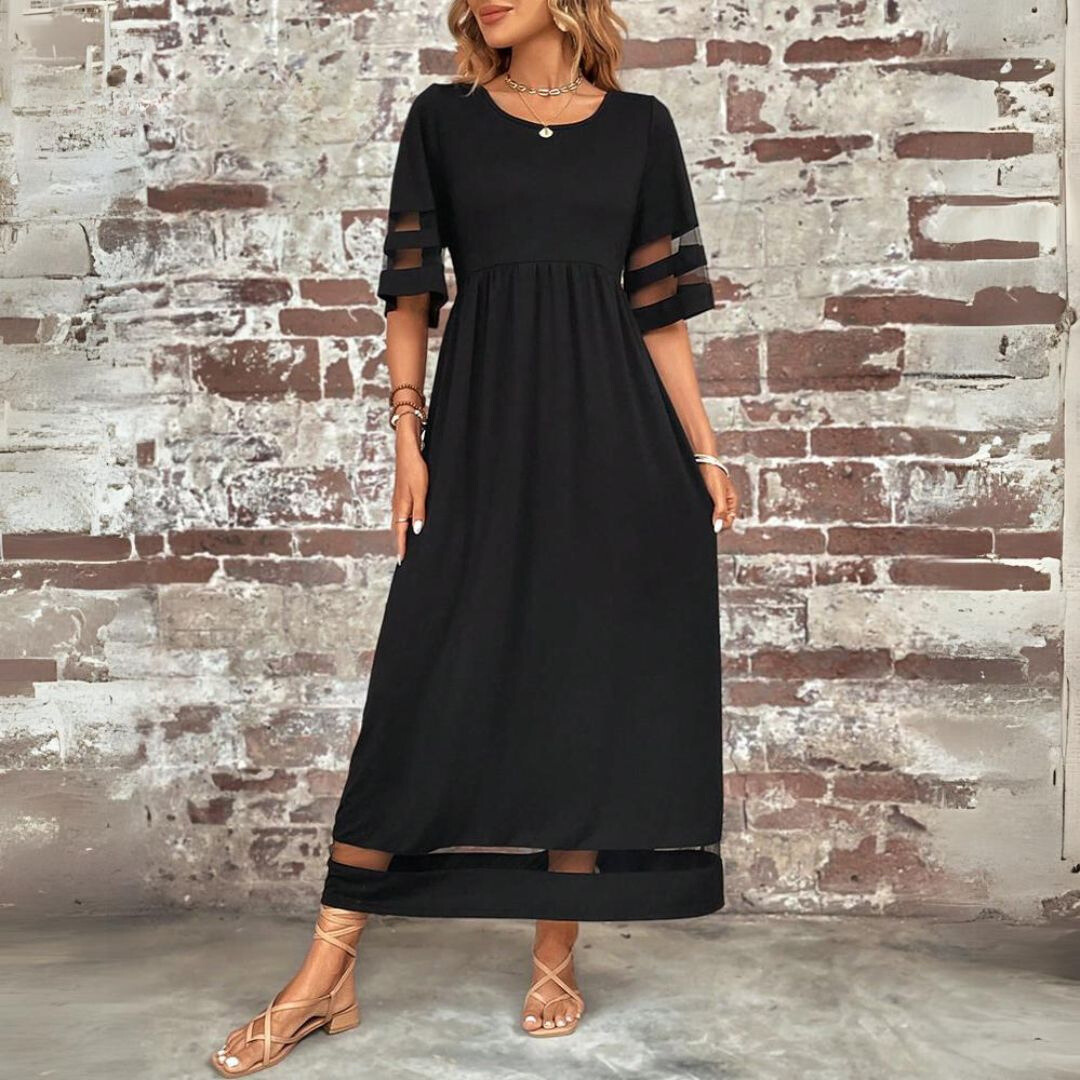 Variant image for Elegant Womens Dress, Flattering Tummy Control Formal Dress for Wedding Guests, Plus Size Available, Versatile for Any Occasion-1