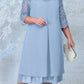 Variant image for Elegant Plus Size Women's Dress for Formal Occasions, Stylish Wedding Guest Dress, Comfortable Knee-Length Design-9