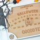 Halloween2025 Edition Countdown Calendar Rustic Wall Decor