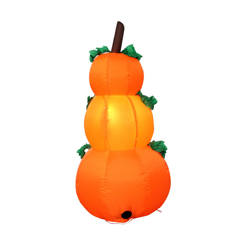Pumpkin Inflatable Stack Halloween Decor 2025 Outdoor