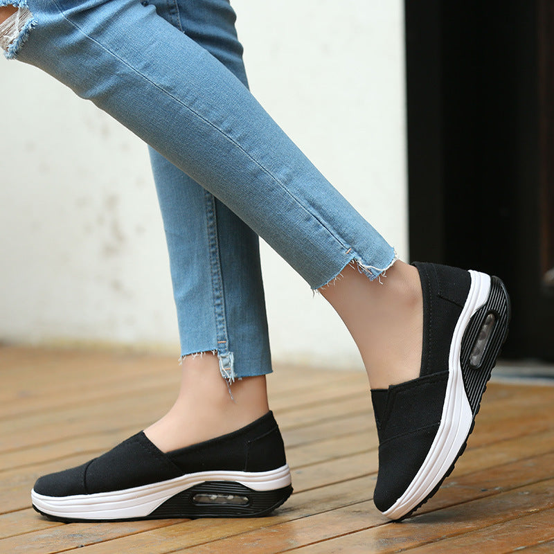 slip-on, canvas, everyday wear – Light, durable women's canvas slip-on shoes