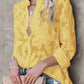 Stylish White Women's Blouse, Lightweight and Breathable Long Sleeve Top for Summer Wear, Flattering Fit-5