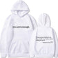 Plush Cozy Unisex Hoodie - Relaxed Fit, Cotton, Regular