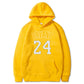 Plush Men's Basketball Hoodie - Pullover Polyester Game Day