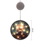 LED Halloween Lantern 160mm PVC Decor, IP44 Spooky Glow