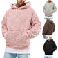 Oversized Fleece, Winter – Warm Cozy Men’s Sleeveless Hoodie