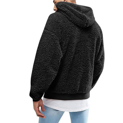 Oversized Fleece, Winter – Warm Cozy Men’s Sleeveless Hoodie