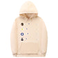 Men's Oversized Hooded Sweater - Relaxed Fit, Fleece Casual