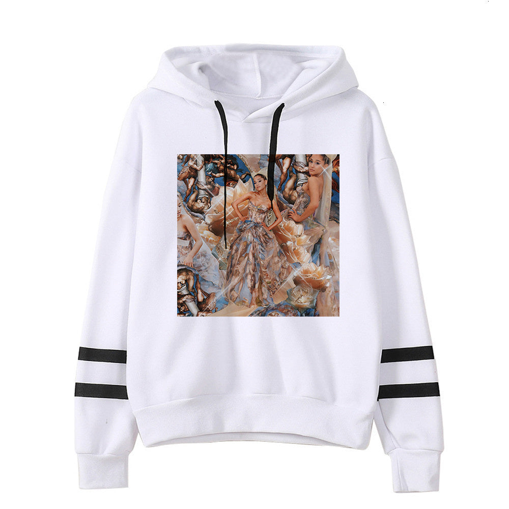 Plush Relaxed Hooded Sweater - Pullover, Modal, Casual