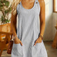 Variant image for Sleeveless Striped Sundress for Women with Pockets, Casual Cotton Sun Dress for Summer Outings-25