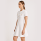 Short Ladies Elegant Fashion Summer Dress - Chic O-neck Mini Dress for Youth Parties
