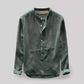 Men's Linen Dress Shirt - Classic Elegance with Modern Comfort, Available in Sizes M-4XL-4