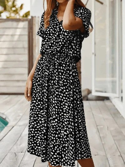 Stylish Women's Summer Dress with Airy Design, Lightweight Fabric, Relaxed Fit for Casual Outings and Holidays-4