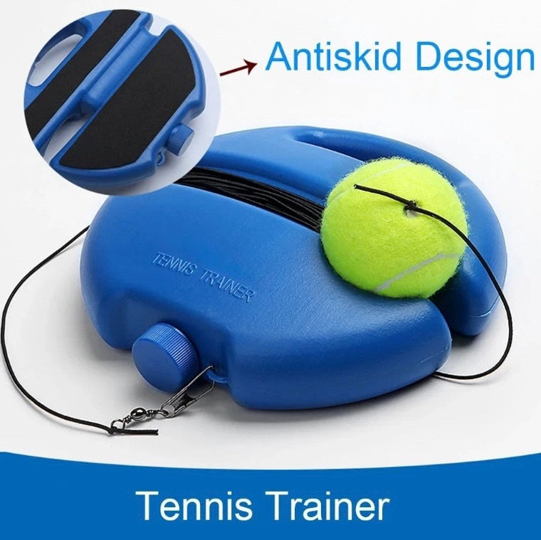 1set Tennis Trainer Device - Indoor Rebound Ball Exercise for Self-study