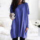 Cozy Oversized Women Tunic Pullover - Long Sleeve Knit