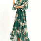 Elegant Long Summer Dress for Women with Deep Neckline, Flattering Fit, Perfect for Wedding Guests and Formal Occasions-2