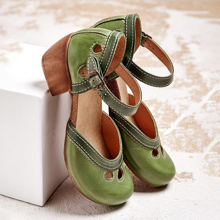 Variant image for Elegant Women's Sandals with Low Heel for Comfort, Versatile Design for Casual and Formal Occasions-28