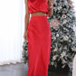Stylish Women's Set with Sleeveless Top and Long Maxi Skirt for Casual and Formal Occasions-6