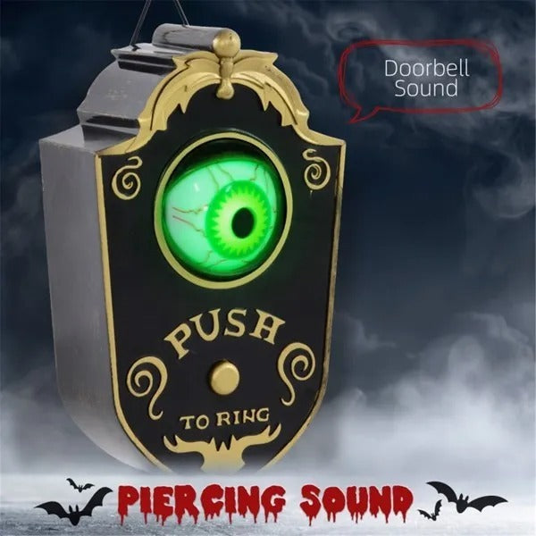 Halloween2025 Edition Decoration Light Up Eyeball Doorbell