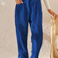 High Waist Casual Women's Pants, Soft Comfortable Fabric, Relaxed Fit, Versatile Styling, Available in Sizes S to 3XL-5