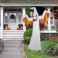 12ft Inflatable Ghost LED Flames Flashing Eyes Halloween